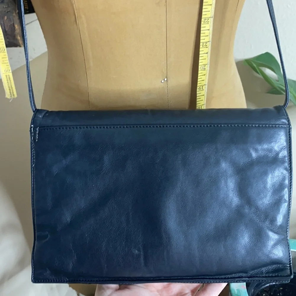 Vintage Fendi Black‎ Clutch Shoulder Bag